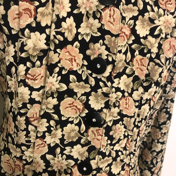 VINTAGE | Compagnie International Express Button-front Dress - Picture 7 of 7